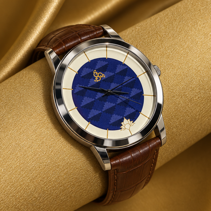 H'OURS MH15 | Men's Watch | Classic Leather Strap| Quartz Movement