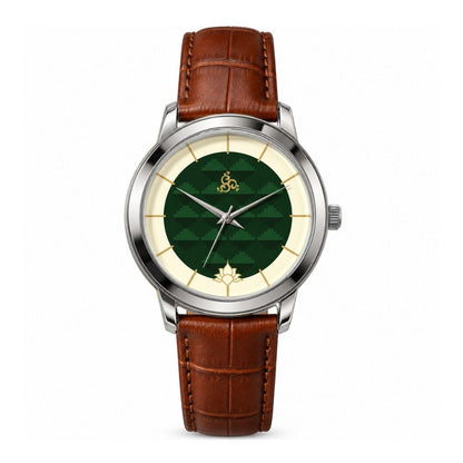 H'OURS MH15 | Men's Watch | Classic Leather Strap| Quartz Movement