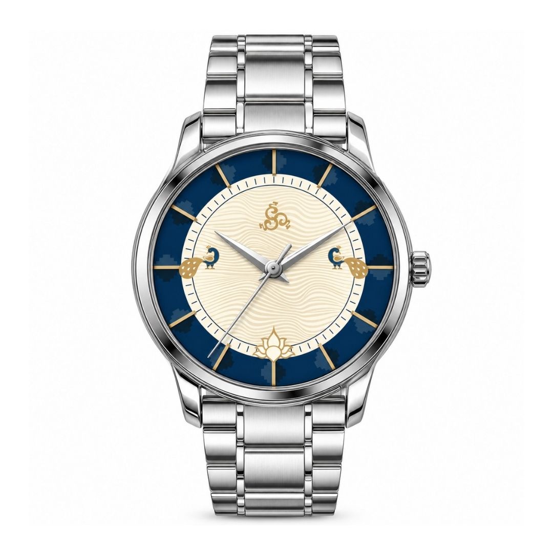 H'OURS MH15 OG | Stainless Steel Strap | Men's Watch | Quartz Movement