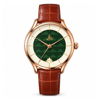 H'OURS MH15 2.0 | Women's Watch | Quartz Movement | Classic Leather