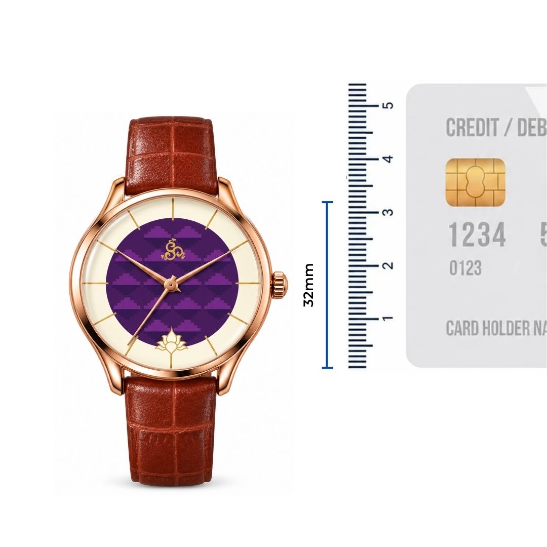 H'OURS MH15 2.0 | Women's Watch | Quartz Movement | Classic Leather