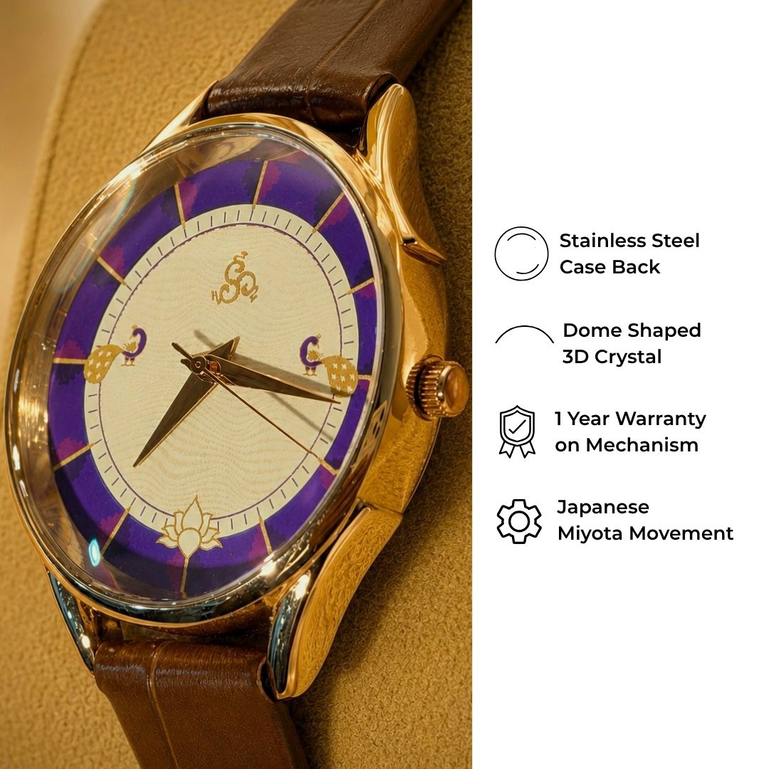 H'OURS MH15 2.0 | Women's Watch | Quartz Movement | Classic Leather