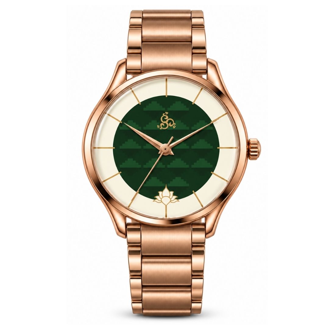 H'OURS MH15 2.0 | Women's Watch | Quartz Movement | Rose Gold