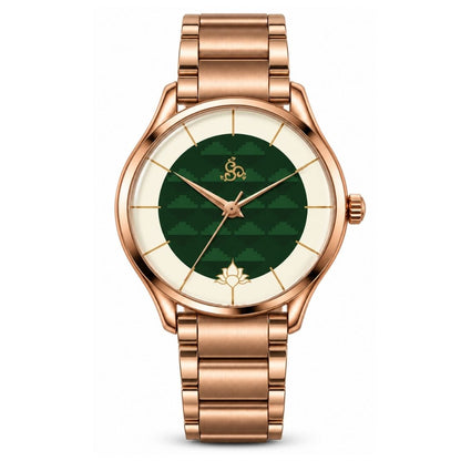 H'OURS MH15 2.0 | Women's Watch | Quartz Movement | Rose Gold