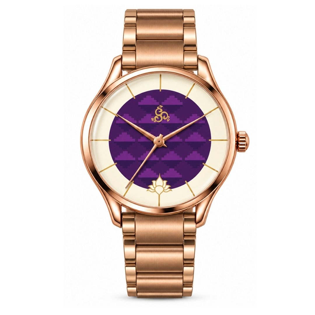 H'OURS MH15 2.0 | Women's Watch | Quartz Movement | Rose Gold