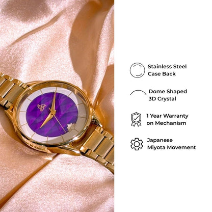 H'OURS MH15 2.0 | Women's Watch | Quartz Movement | Rose Gold