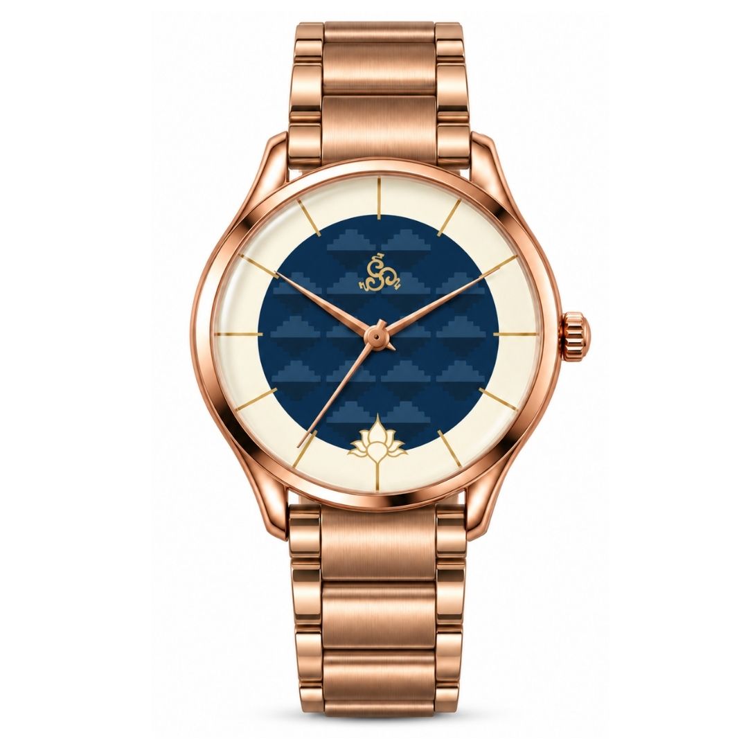H'OURS MH15 2.0 | Women's Watch | Quartz Movement | Rose Gold