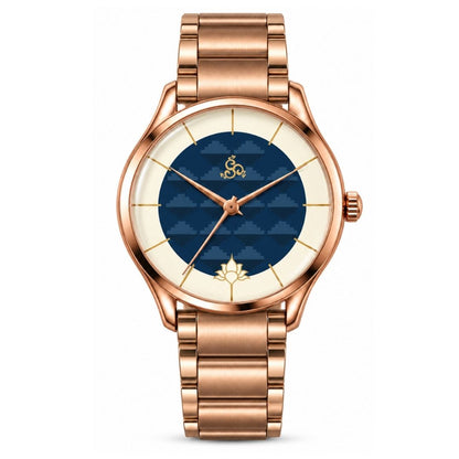 H'OURS MH15 2.0 | Women's Watch | Quartz Movement | Rose Gold