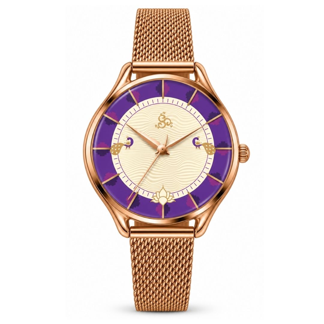 H'OURS MH15 OG | Women's Watch | Quartz Movement | Mesh Belt