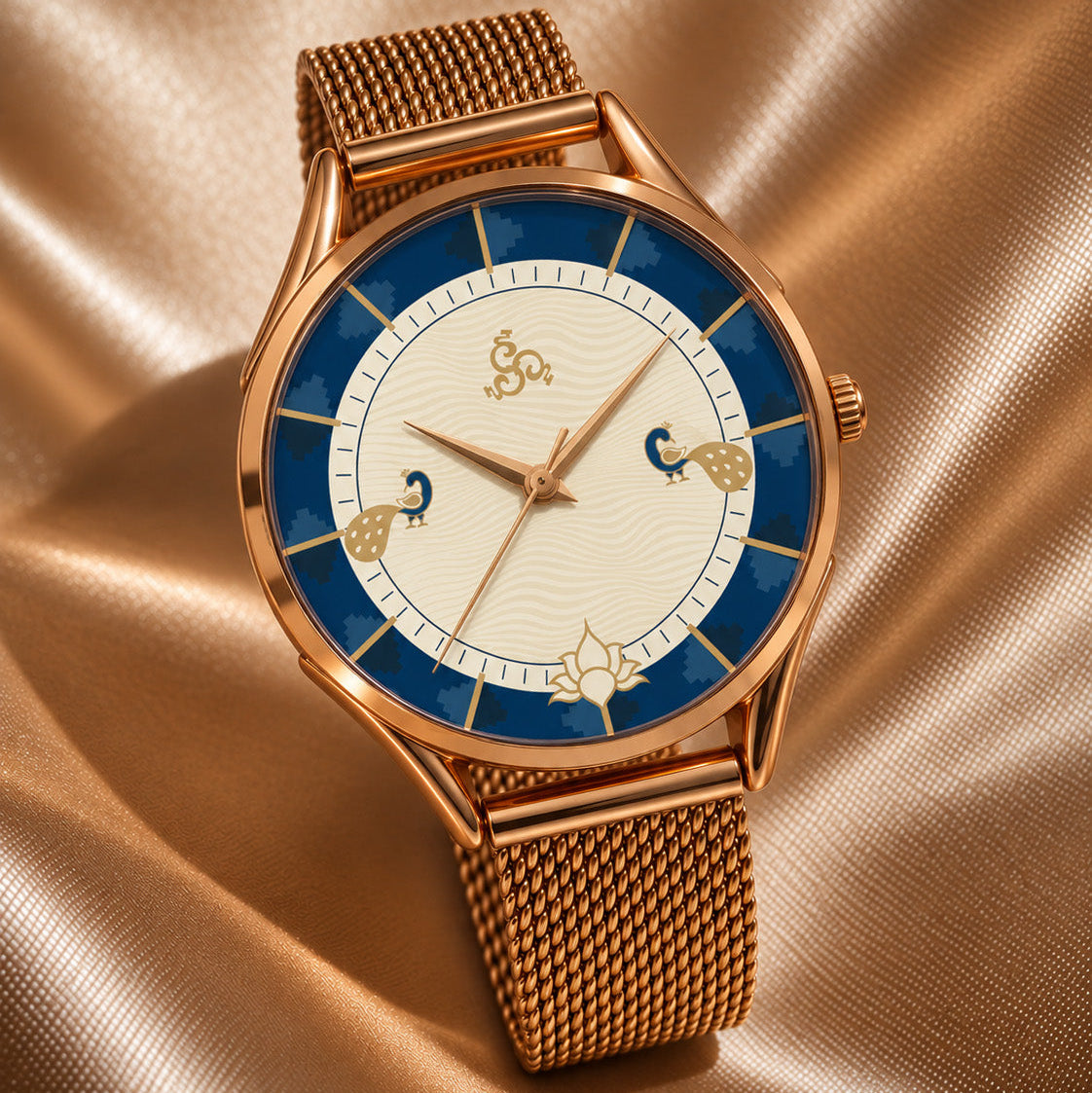 H'OURS MH15 OG | Women's Watch | Quartz Movement | Mesh Belt