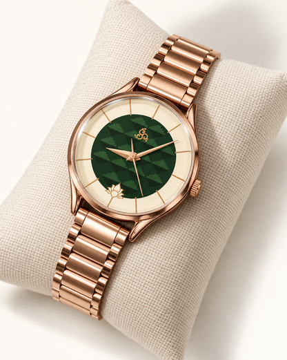 H'OURS MH15 2.0 | Women's Watch | Quartz Movement | Rose Gold