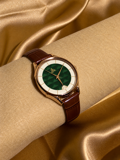 H'OURS MH15 2.0 | Women's Watch | Quartz Movement | Classic Leather